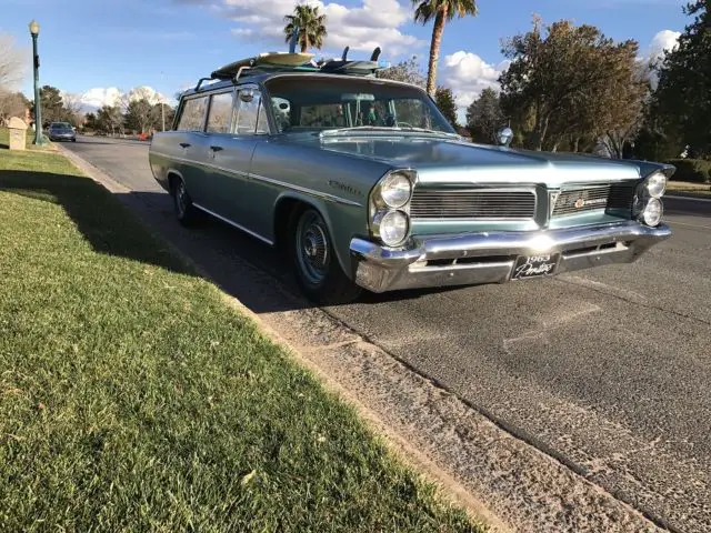 1963 patina custom led sled lowered surfed out wagon pontiac catalina