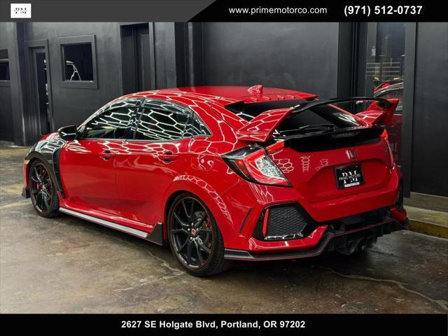 2018 honda civic type r t mulliner