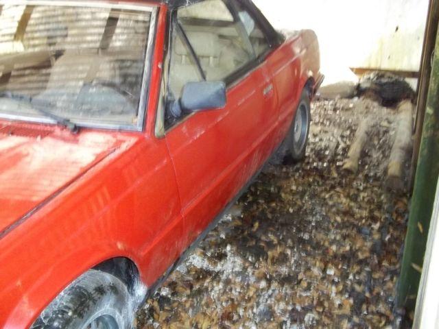 1986 maserati biturbo spyder parts only car with clear title