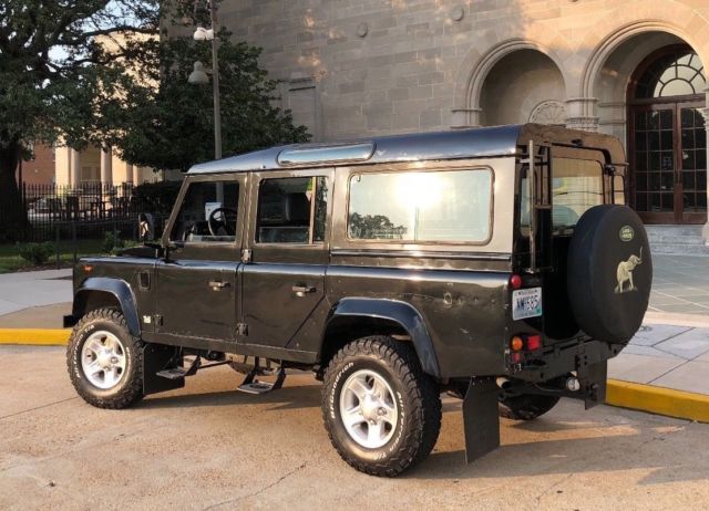 1991 land rover defender 110 county station wagon, left hand drive, daily driver