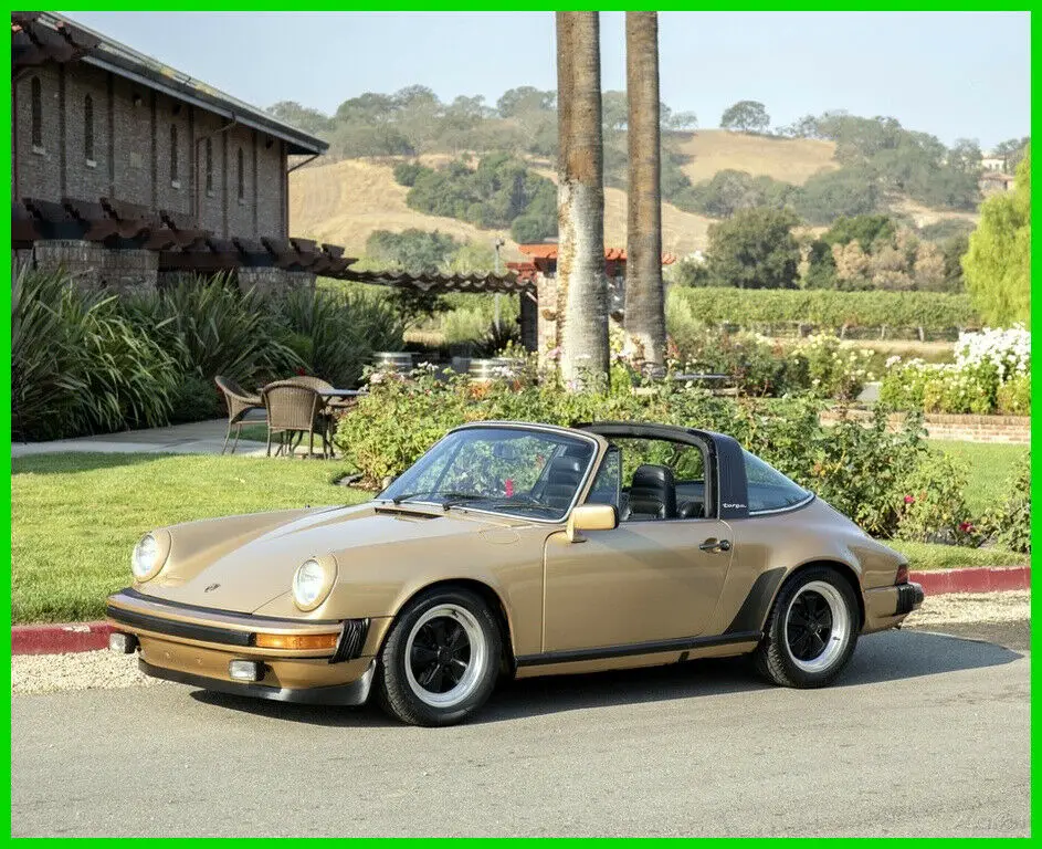 garaged 1979 porsche 911sc targa fresh-rebuilt orig engine new clutch