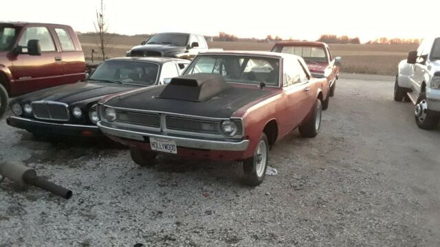 true 70 340 h code scat dodge dart swinger body roller california raced drag car