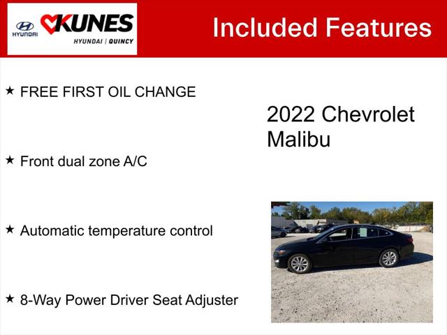 2022 chevrolet malibu fwd lt