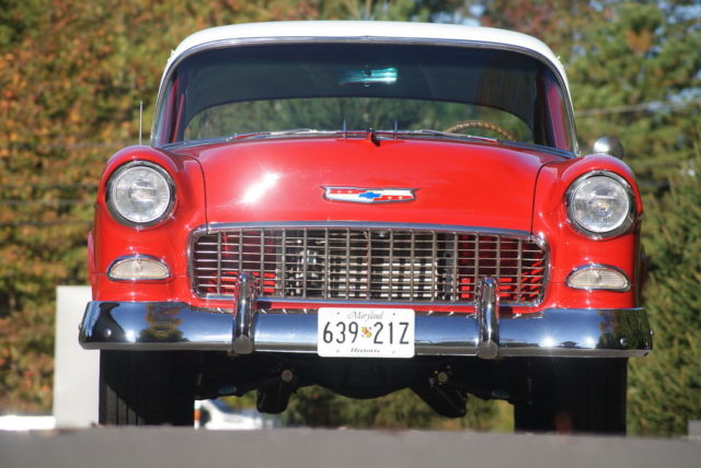 1955 chevrolet 210 sedan 350/355 hp crate v8 well maintained restoration