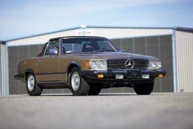 1985 mercedes-benz sl 380 series 380sl only 46k miles champagne met concours