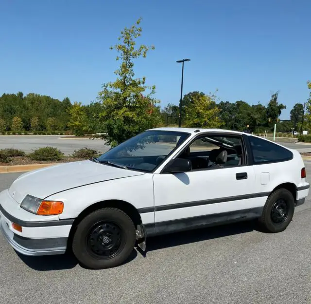 1989 honda crx hf - 45mpg gas sipper!
