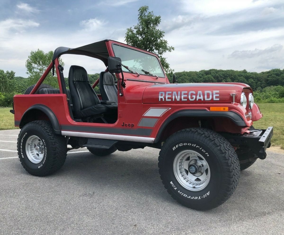 jeep wrangler cj7 renegade 1985