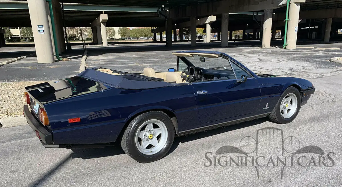 1983 ferrari 400i straman convertible - enzo era 5 speed - rare car!