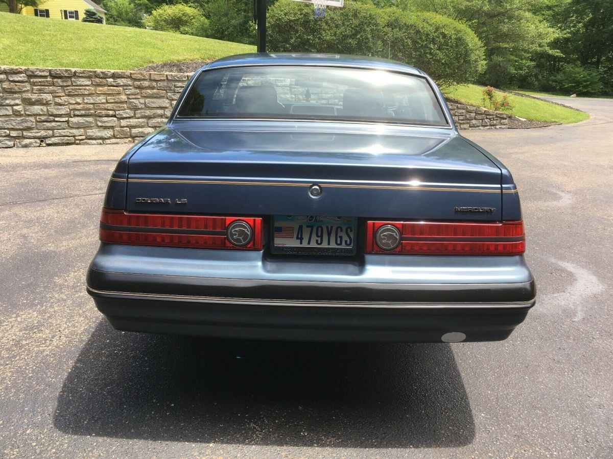 1987 mercury cougar se