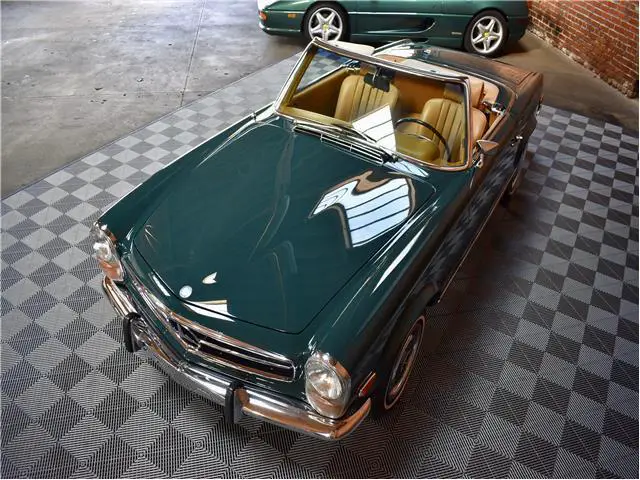 1970 mercedes benz 280sl, dark green with 95272 miles available now!