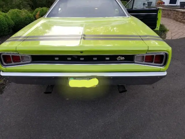 68 dodge coronet super bee clone post coupe 383 4 speed dana 60 3:54 rear