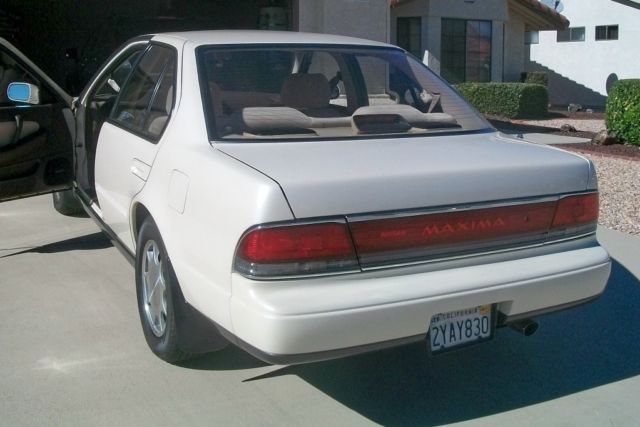 1991 nissan maxima gxe low mileage one owner always garaged grandma car