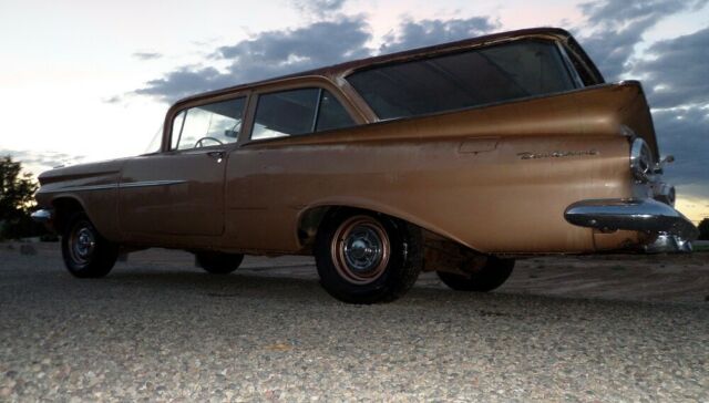 1959 chevrolet brookwood 2 door station wagon patina barnfind *free shipping*