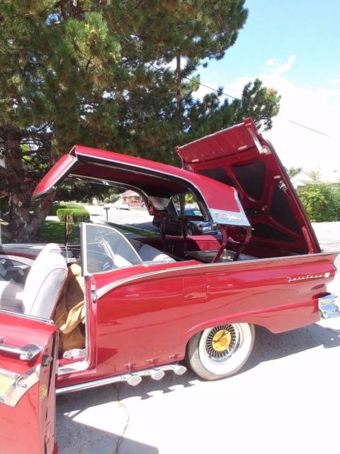 1957 ford fairlane skyliner hard-top conv. complete orig. rebuild