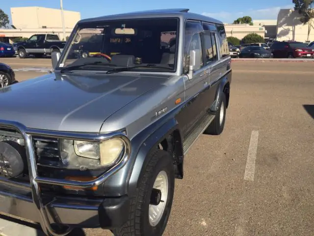 1992 toyota land cruiser prado diesel rhd blue japanese import