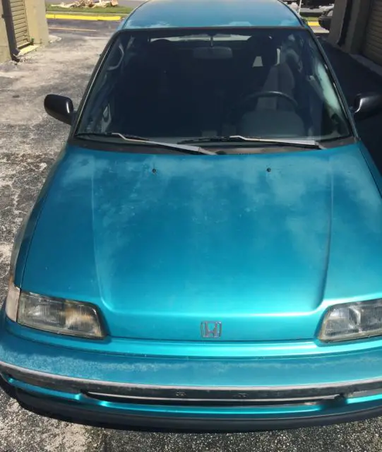 1991 honda civic dx hatchback jdm b16a vtec lsd swap ef hatch