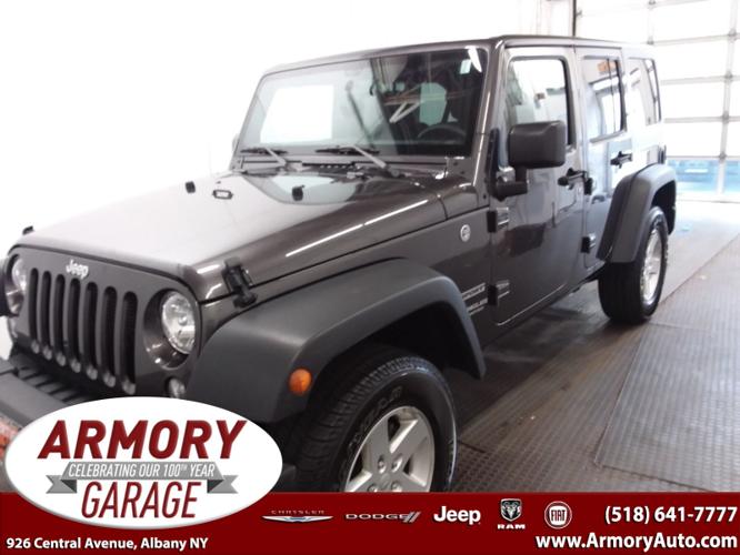 certified 2017 jeep wrangler 4wd sport albany, ny 12205 for sale in albany, new york