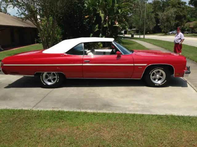 454 - 1975 chevrolet caprice classic convertible