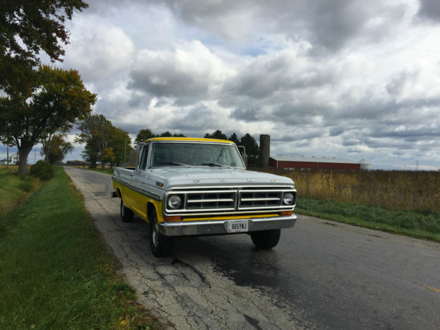 1971 ford f100 ranger pickup truck