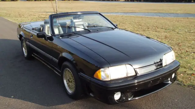mustang asc mclaren convertible 1 family owned 26k og miles 80 pics rare manual