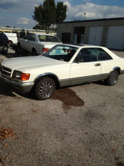 1984 500sec mercedes florida no rust