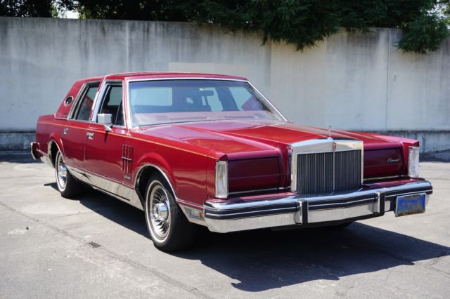 1982 lincoln continental mark vi signature series