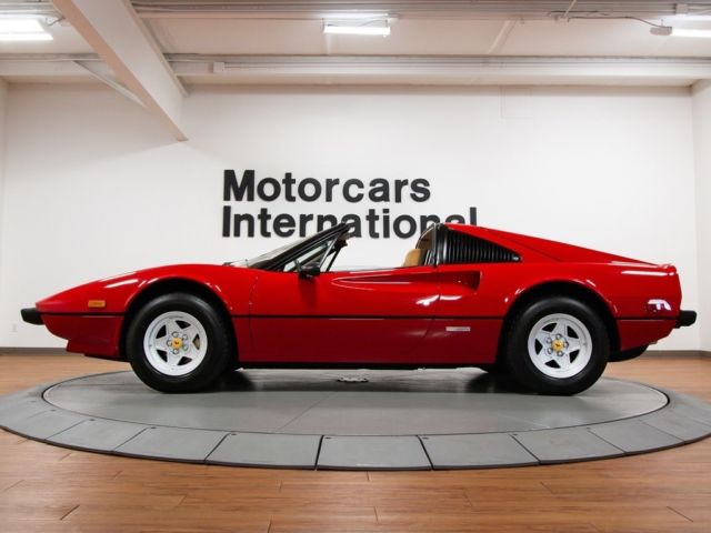 1979 ferrari 308 gts 1600 miles rosso corsa 2.0 l tipo f106 cb 000 v8 automatic