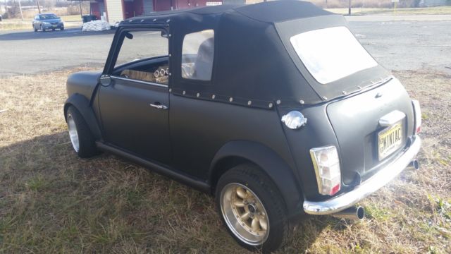 classic 1978 austin mini convertible special de luxe,leyland,innocenti,automatic