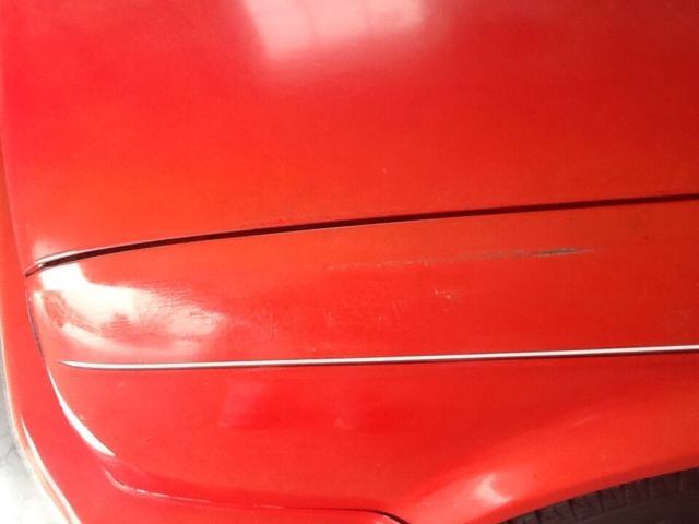 1989 bmw 325i convertible red low miles