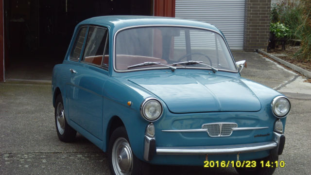 fiat autobianchi bianchina 110 fb, 1967, very rare model