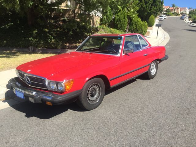 mercedes benz 380 sl 1984 original owner california car
