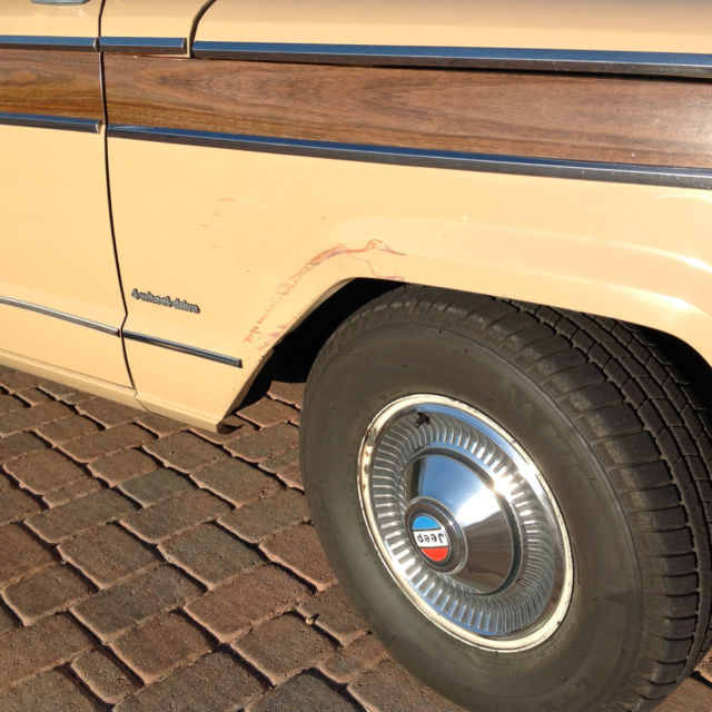 1977 jeep wagoneer base sport utility 4-door 6.6l