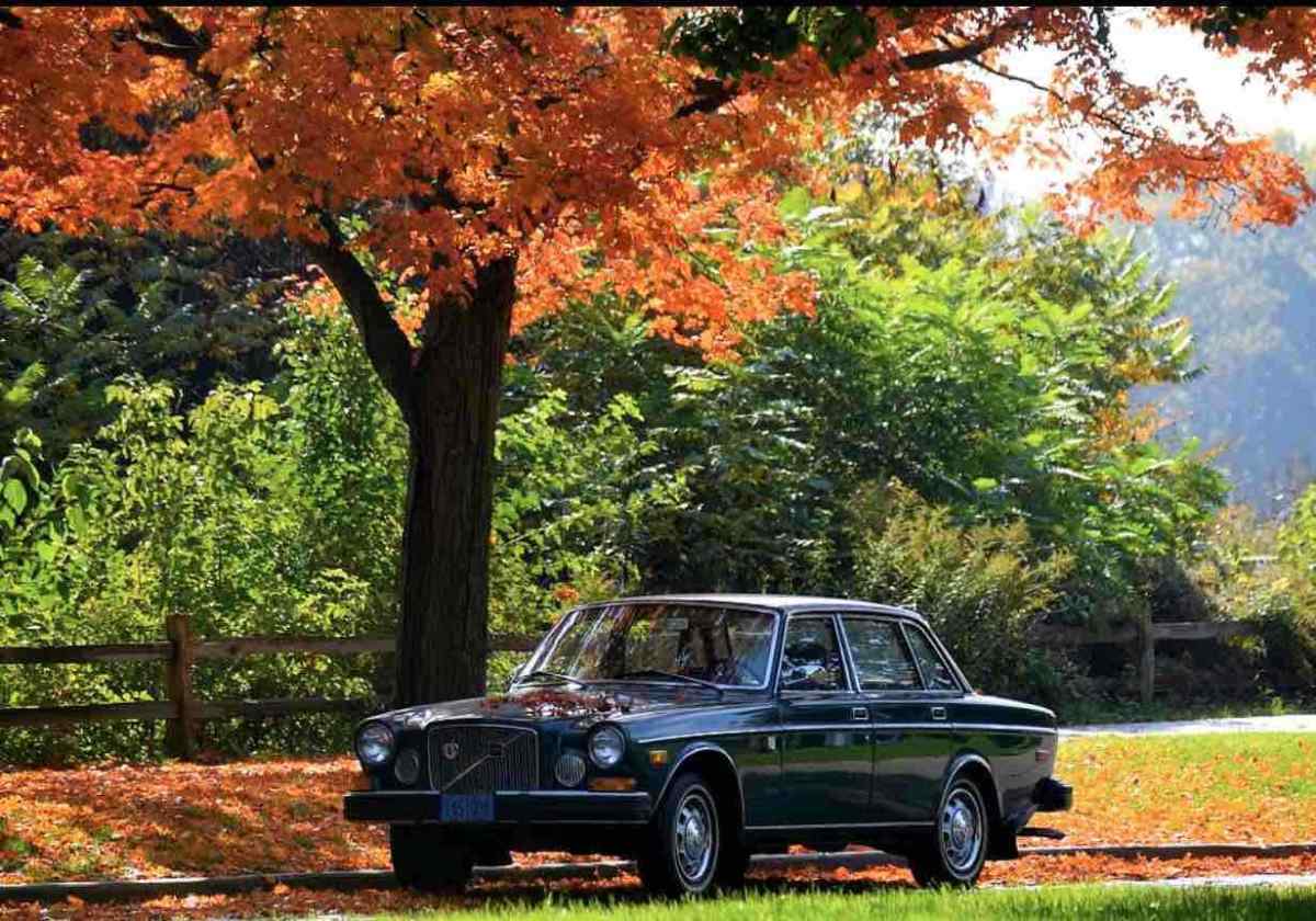 1974 volvo 164 sedan green fwd automatic