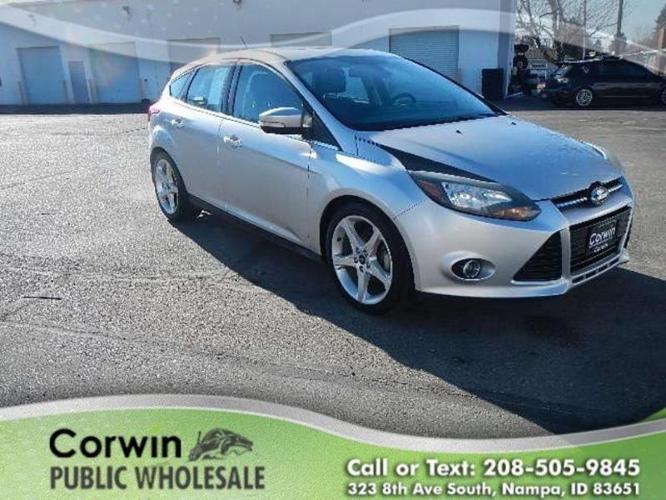 2012 ford focus titanium titanium 4dr hatchback for sale in nampa, idaho
