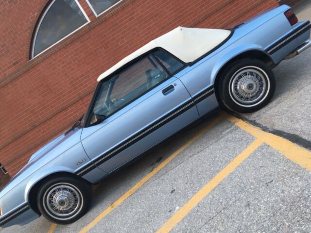 1983 ford mustang glx 5.0 **collectors choice** all original
