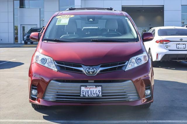 2018 toyota sienna xle