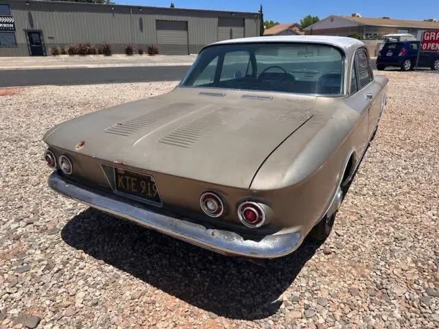 1964 chevrolet corvair automatic rwd coupe 6 cylinder engine 57,575 miles