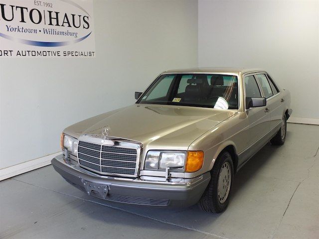 1990 mercedes 560sel - looks good in/out! new va state inspection! no reverse