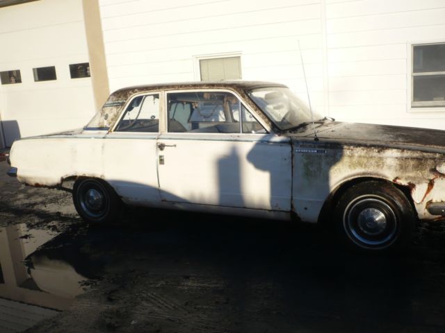 1965 plymouth valiant 100 two door post car for restore or great race car
