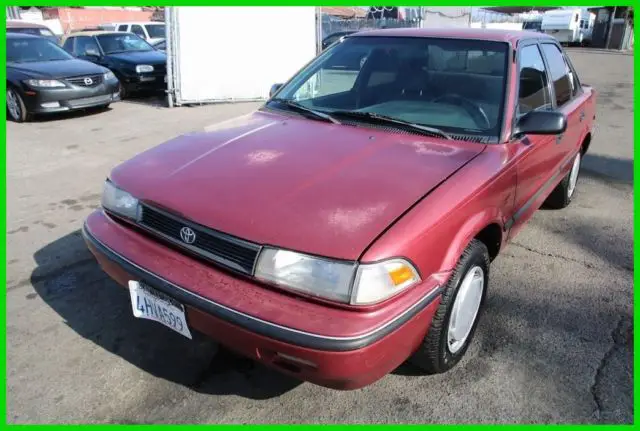1992 toyota corolla dx automatic 4 cylinder no reserve
