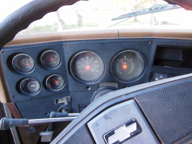 1977 chevrolet truck cheyenne camper special with flatbed c20