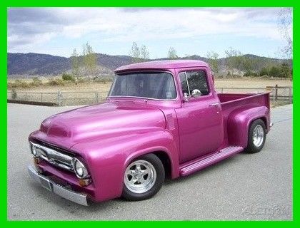 1956 ford f-100 big window pickup, 454 425hp, 700 r-4 transmission, rwd, truck