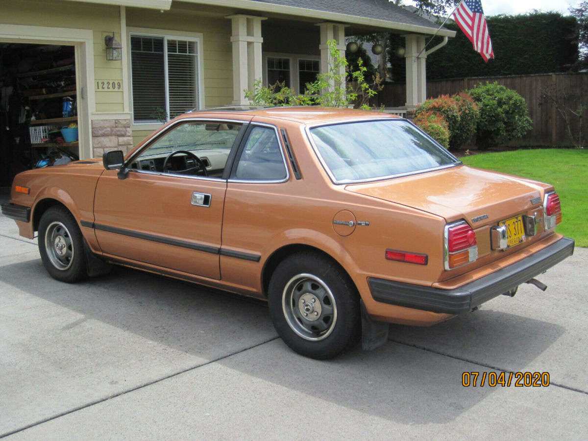 1st first gen 1980 honda prelude 1.8liter automatic copper - 1 owner since new