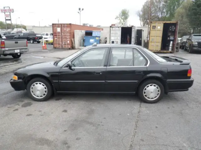 1992 honda accord black, automatic, no reserve