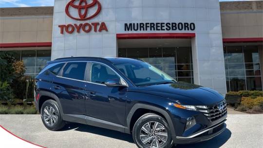 2022 Hyundai Tucson hybrid blue