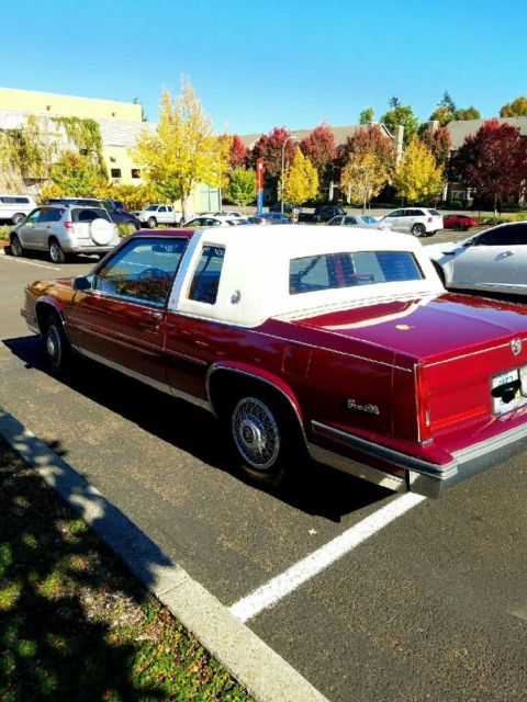 1986 cadillac coupe de ville