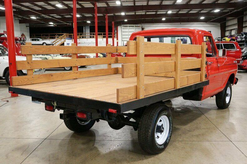1967 ford f100 93814 miles red pickup truck 352ci v8 manual