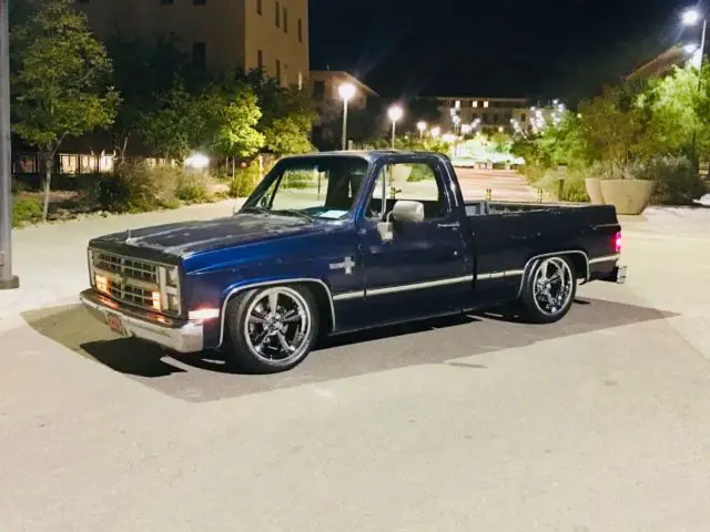 1986 chevrolet custom lowered dropped c-10 pickup truck