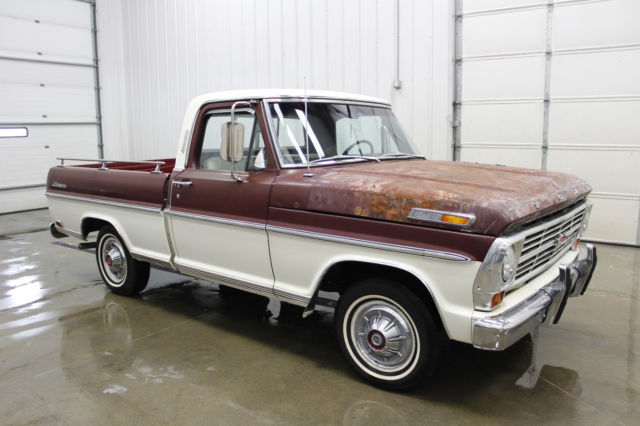 ford f 100, hot rod project ready!! salvage title, used #c87922