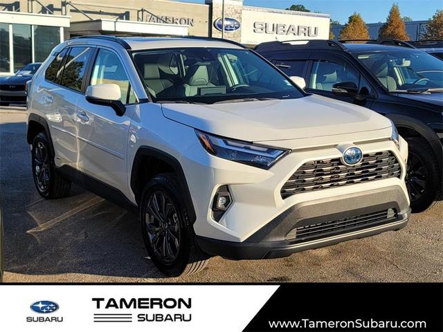 2022 toyota rav4 hybrid xle premium
